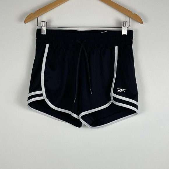 Reebok Black & White Running Shorts - Picture 1 of 5